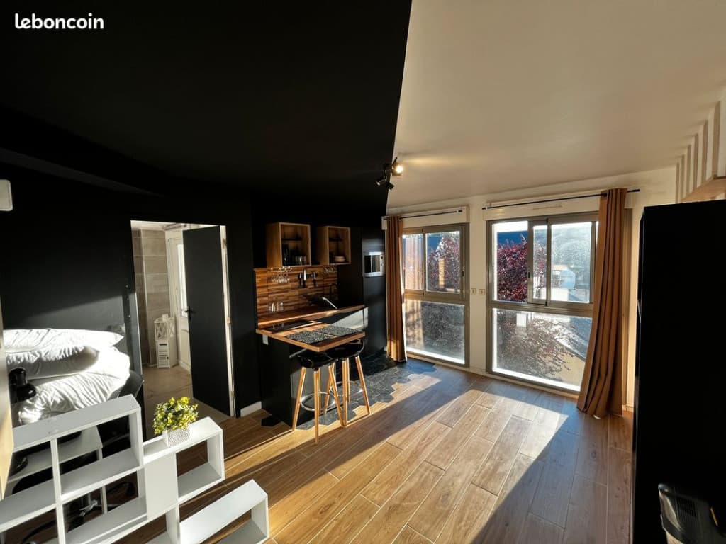 Studio meublé rénové 23 m² avec parking – Le Mans