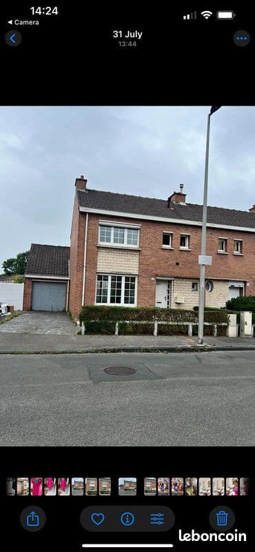Louer Maison Grande Synthe 3 chambres