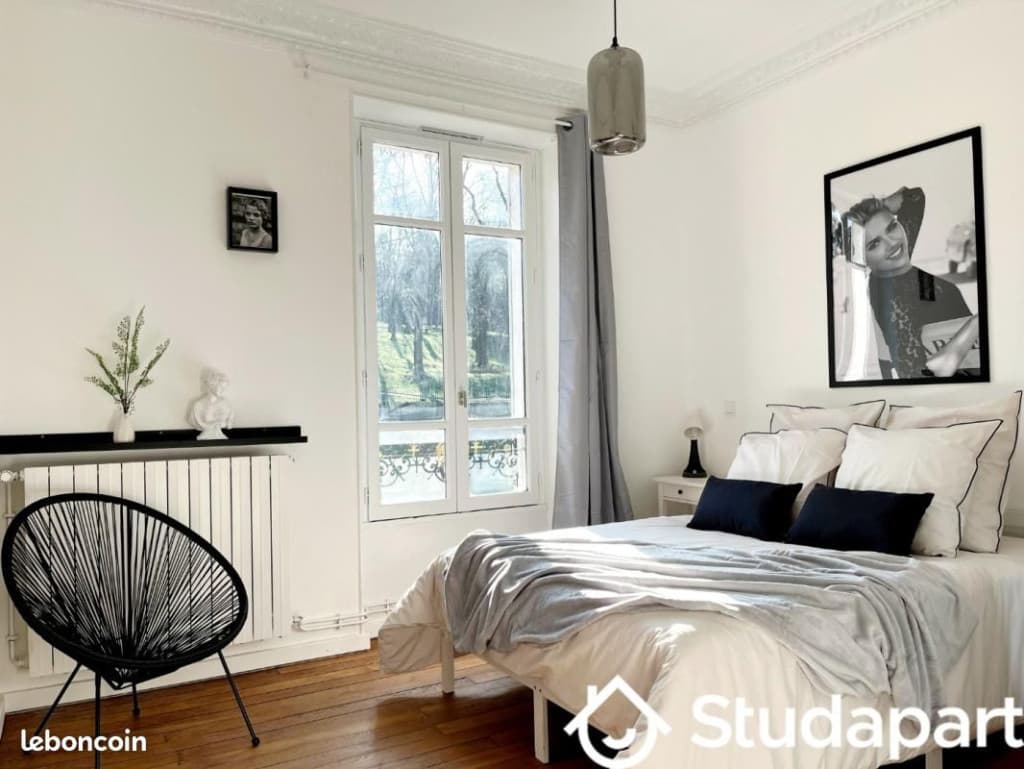 Chambre 1 pièce 12 m²