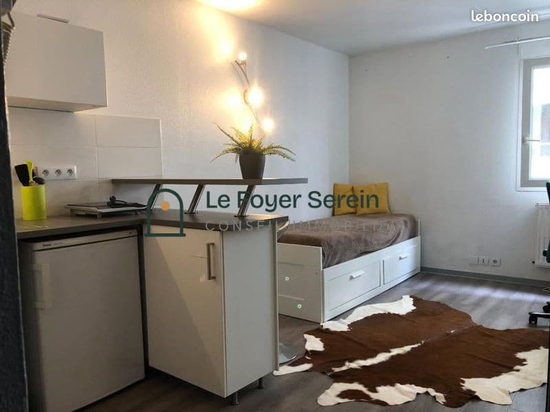 Studio 1 pièce 18 m²