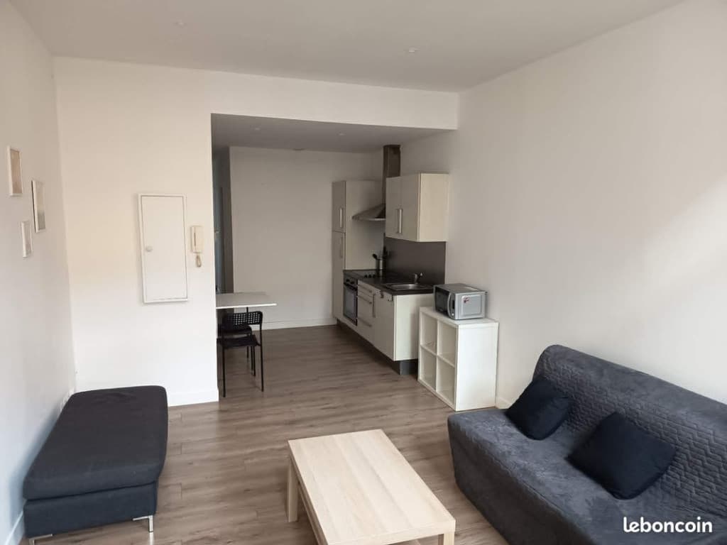 T3 meublé 47m² avec cave individuelle