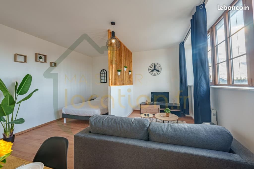 Studio 1 pièce 37 m²