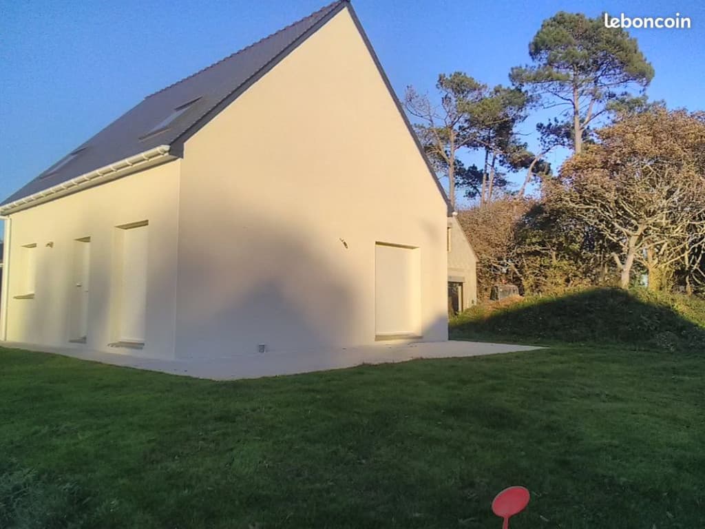 Maison meublée 104 m2, lotissement, Pont l'Abbé 29120