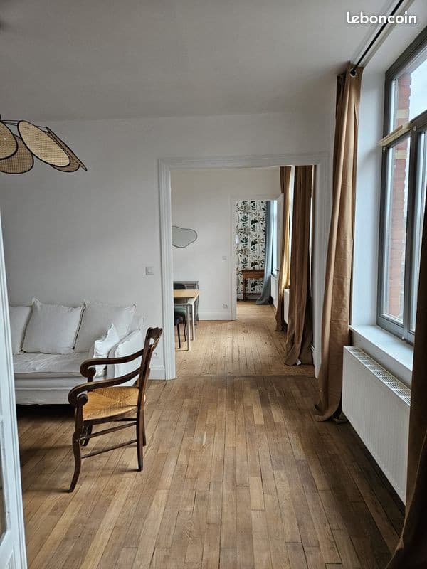 Appartement Meublé T3 55M2 Villeneuve d'Ascq (Sart)