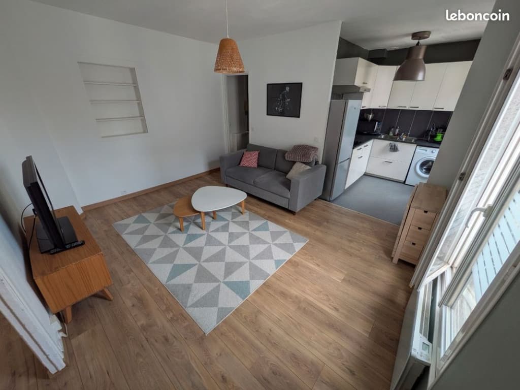 Appartement meublé 2 pièces 39 m2