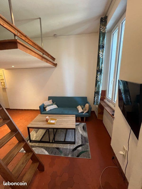 Studio T1 meublé + mezzanine