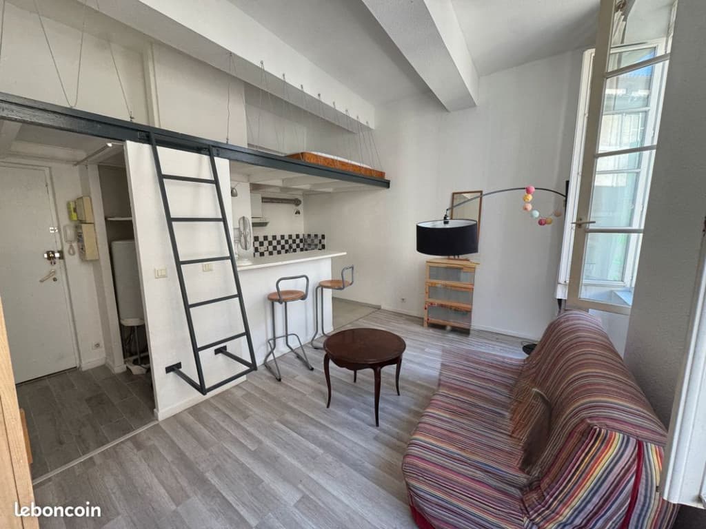Studio plein centre- quartier Belsunce