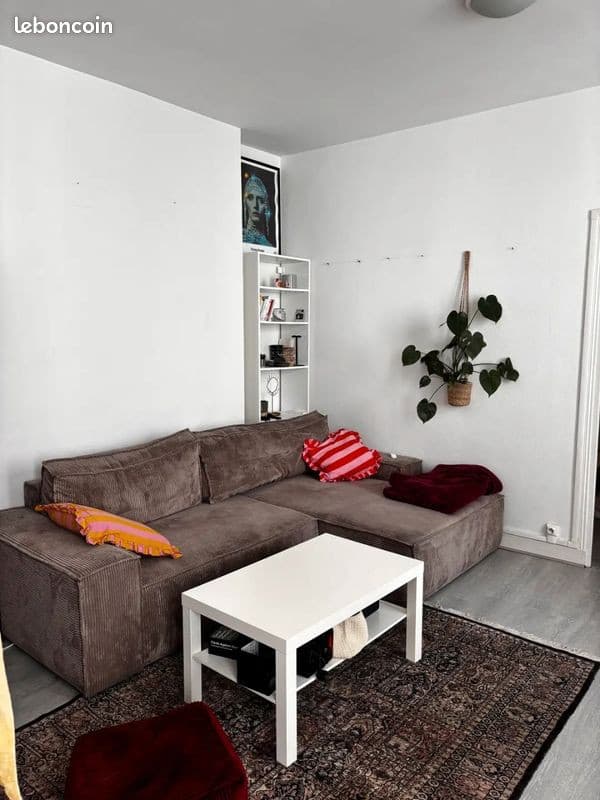 Appartement 2 pièces meublé - idéal pour jeune actif ou couple
