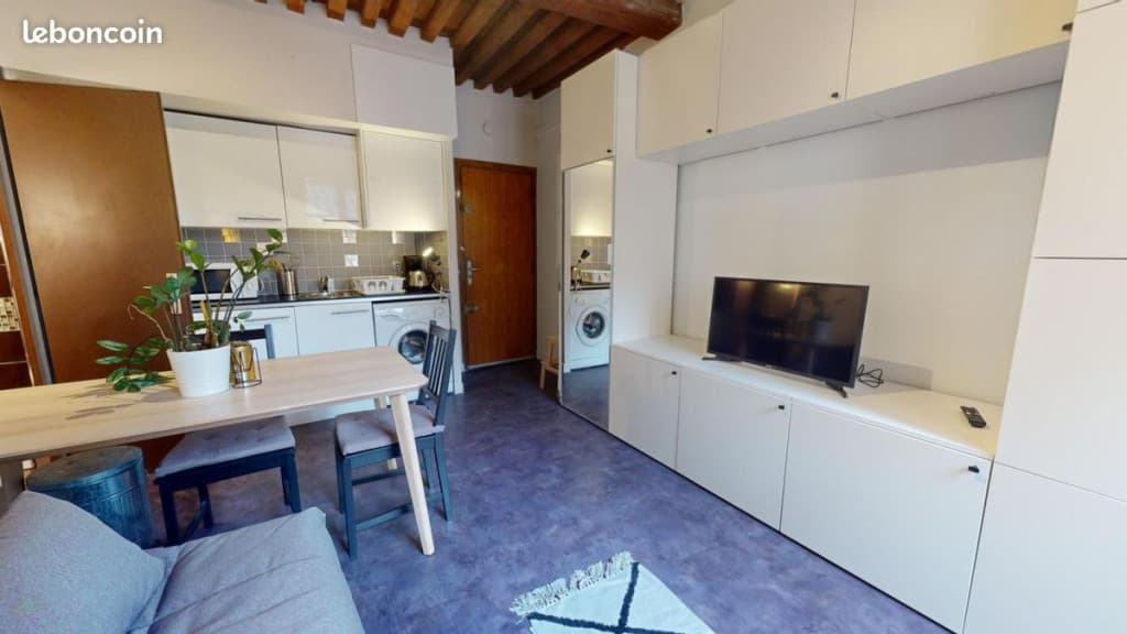 Studio 2 pièces 20 m²