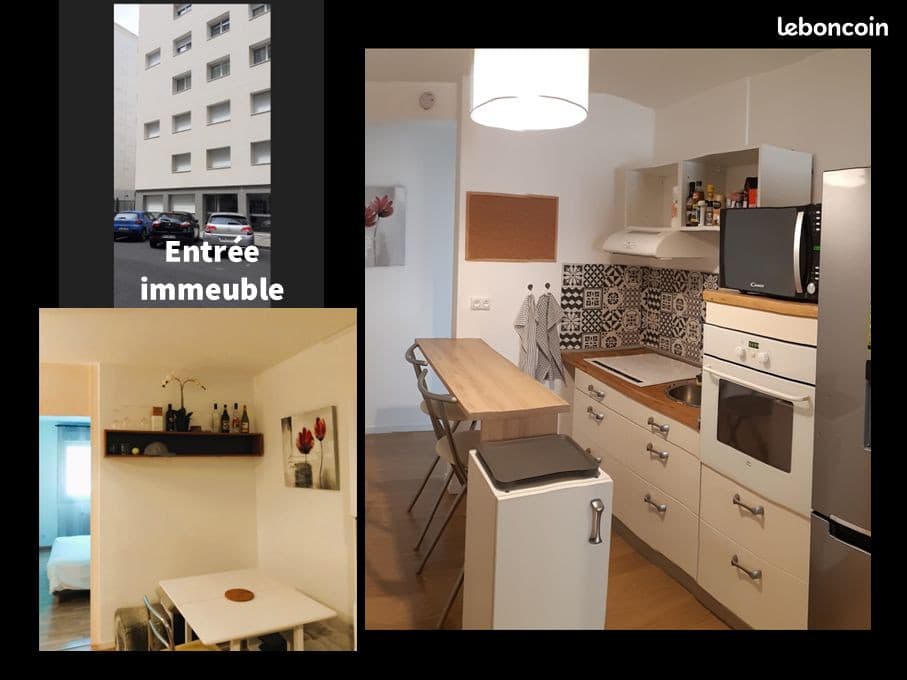 Lyon part-dieu – chambre meublée confort – 499 cc