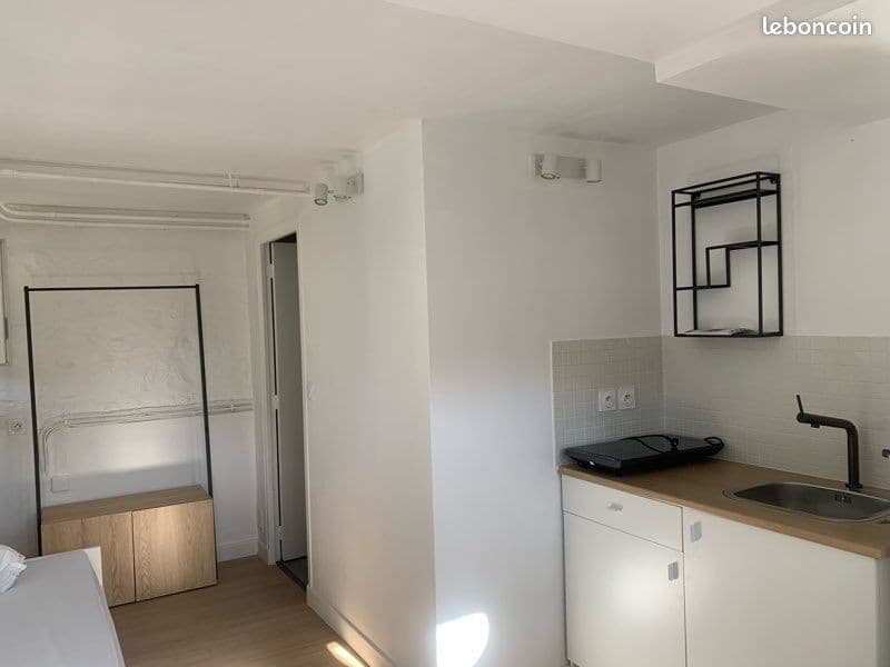 Studio meublé 17 m²