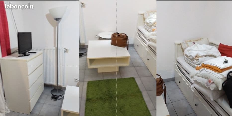 Appartement F1 entièrement meublé 21m2+10m2 Terrasse