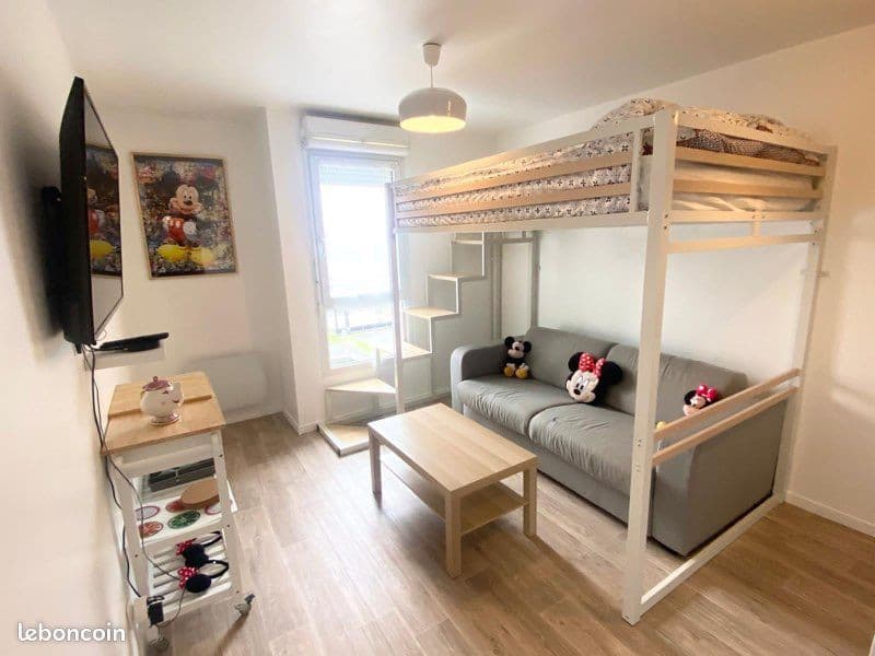Location meublée Studio Montevrain