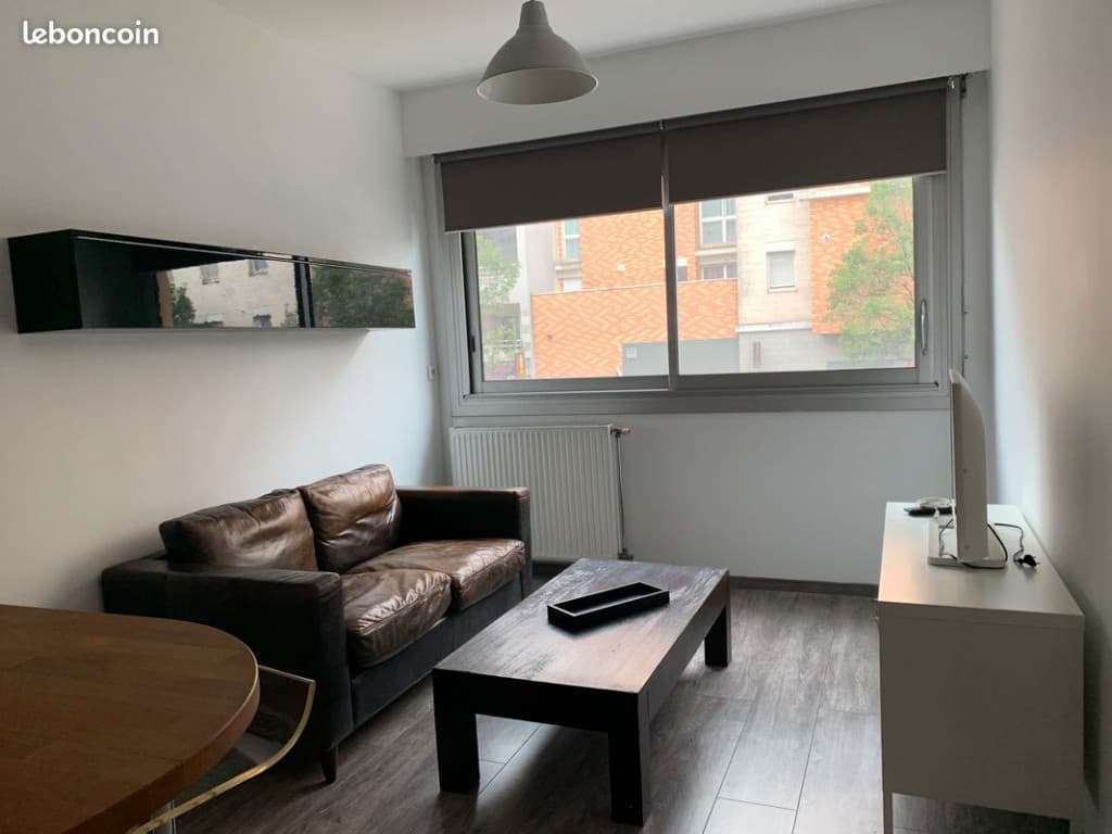 F2 meublé lumineux 29 m² — Bondy, proche commodités
