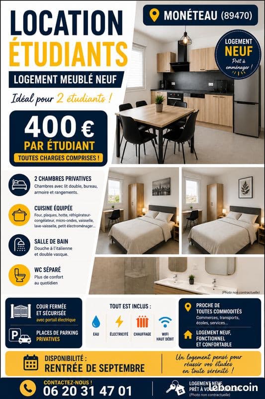 Logement Etudiant Meublé