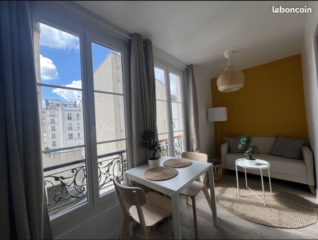 Meublé 2 pièces 20 m²