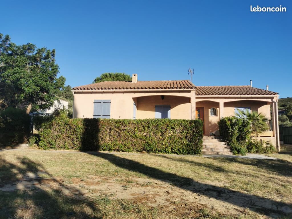 Location maison individuelle Sernhac avec terrain arboré