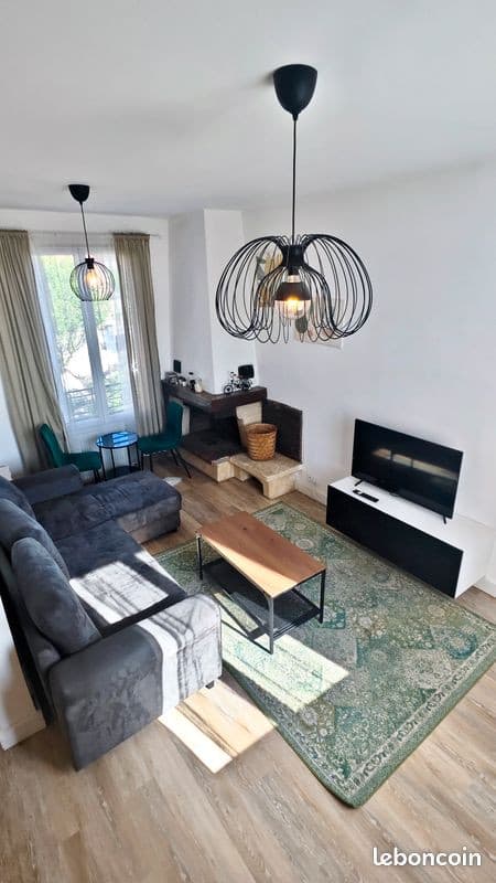 Superbe Maison en Duplex T3 meublé avec cour - TOUTES charges comprises