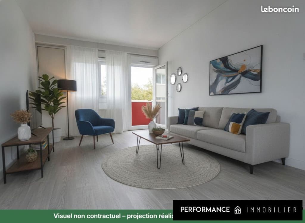 Appartement 3 pièces 64 m²