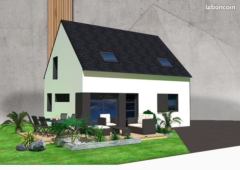 Maison neuve 4 chambres en plein bourg +bus