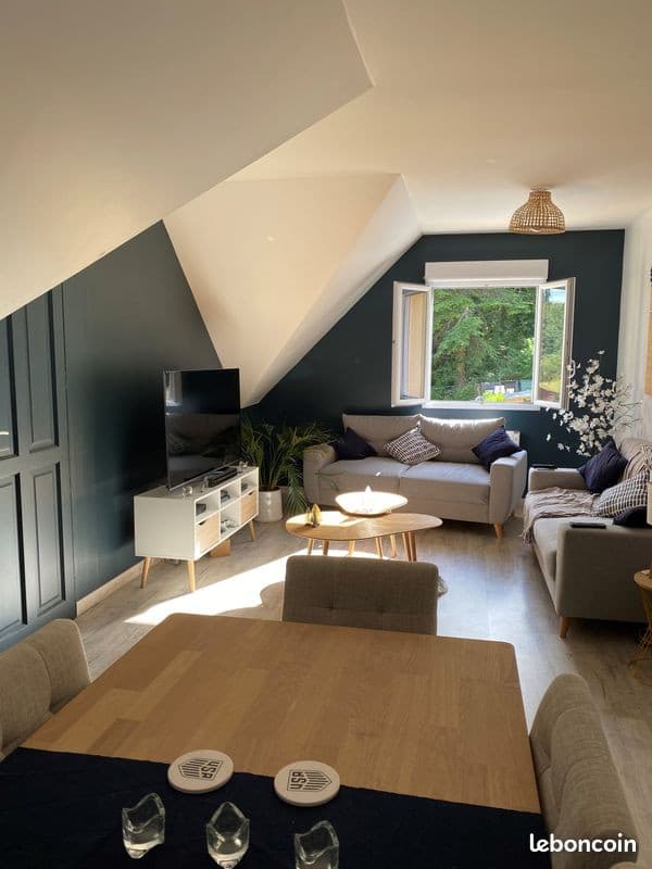 Appartement meublé 3 pièces – 66 m² – 2 parkings – Jouy-Mauvoisin (78)