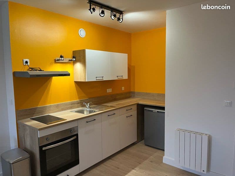 F2 meublé refait à neuf centre-ville