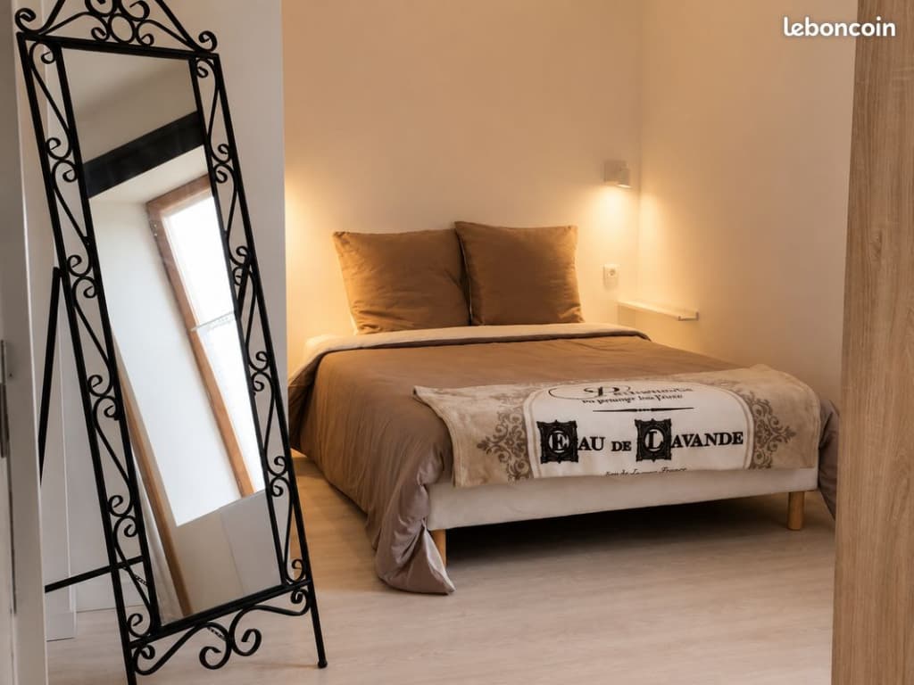 Grand appartement aménager a louer en campagne proche de rennes a chavagne