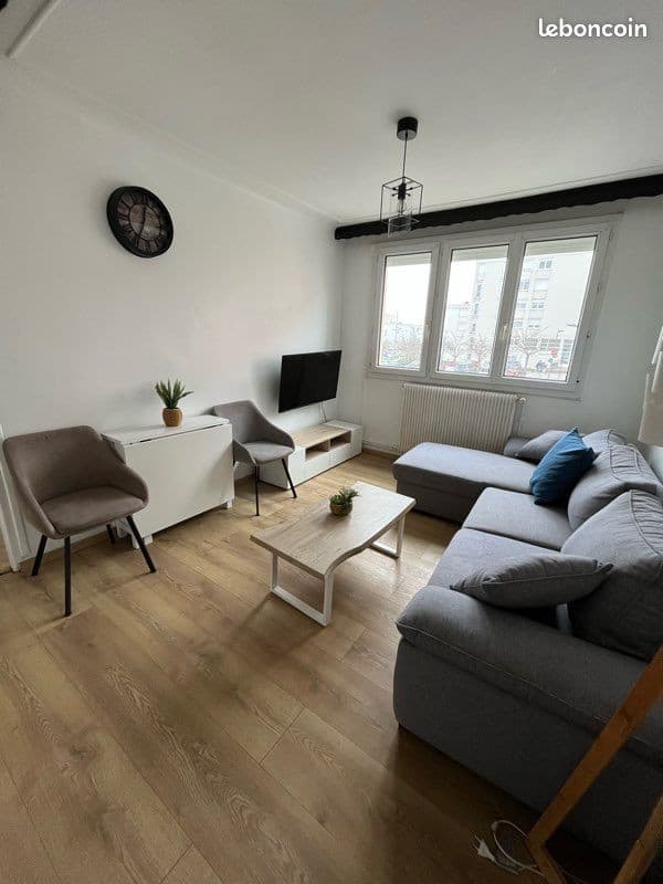 🏡 Appartement F3 en colocation meublé – 59 m² – Parking privé 🚗