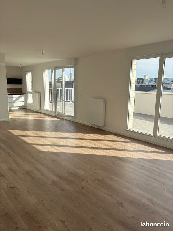 Appartenant neuf 3 pièces 77 m2 avec terrasse