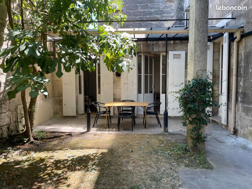 T3 climatisé avec jardin-St Seurin/Fondaudège