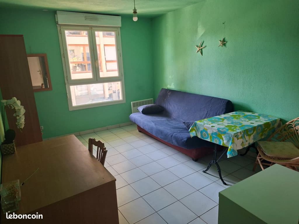 Loue studio meublé Avignon 22m² 430 avec parking