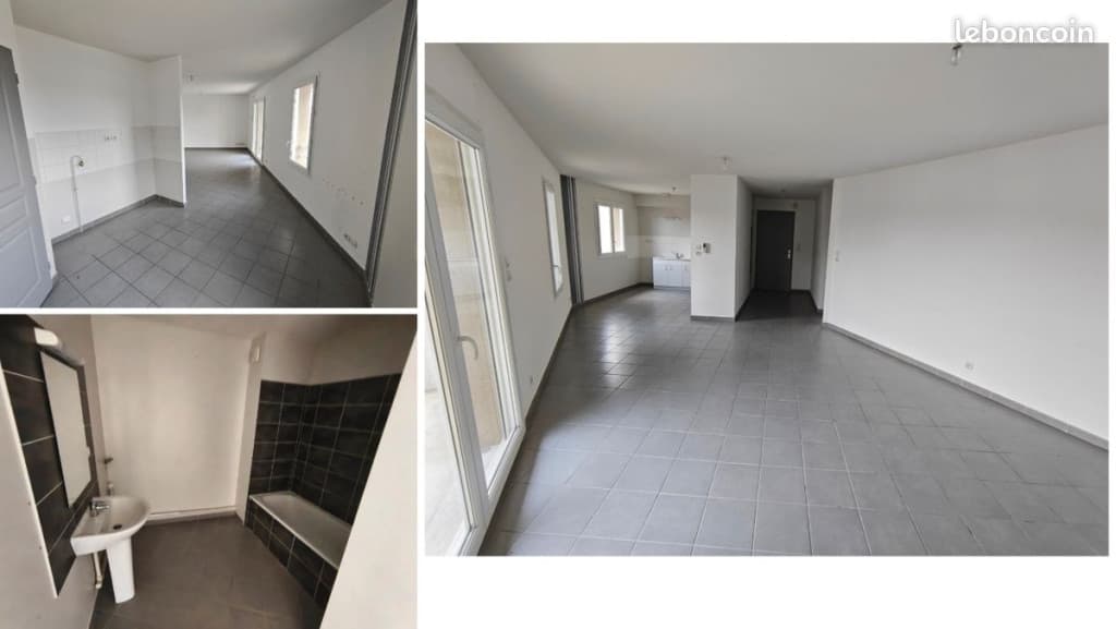 Appartement 85m² avec garage