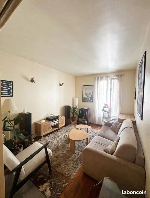 Appartement 2 pièces 43 m² meublé