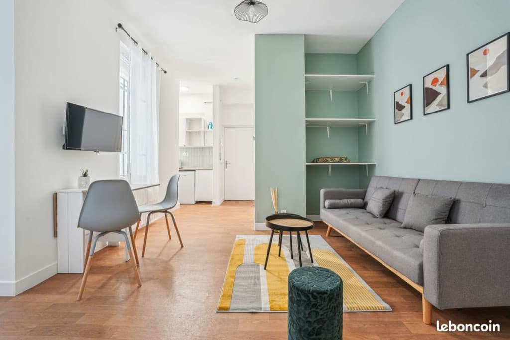 Studio 1 pièce 32 m²