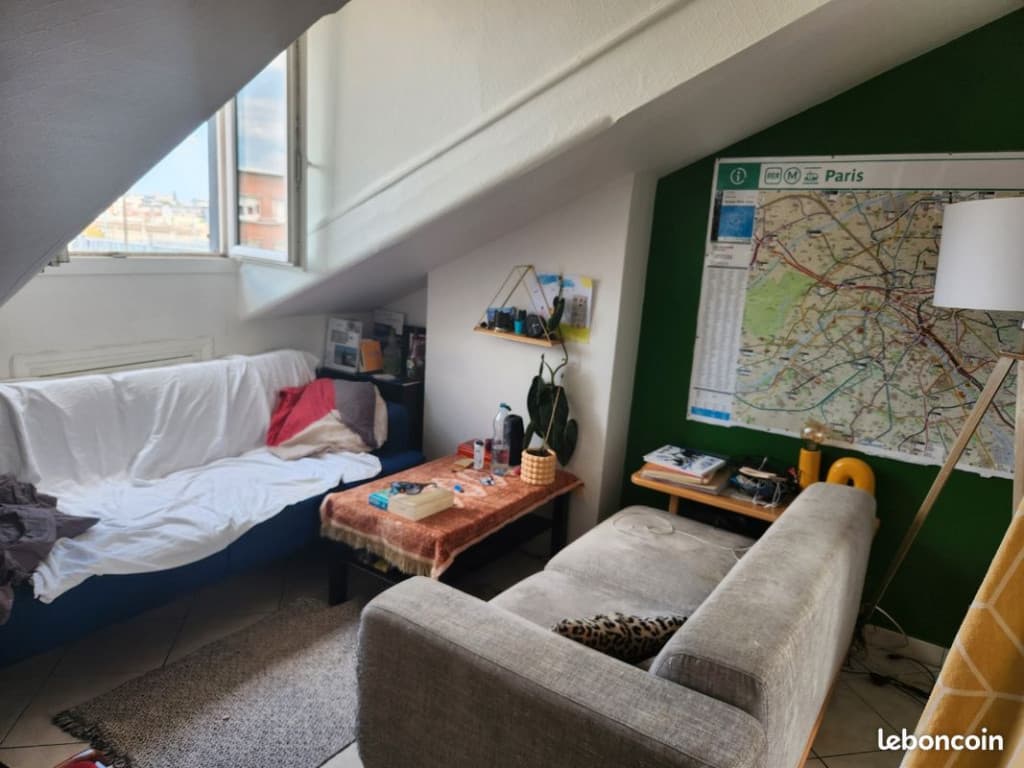Sous-loc chambre coloc juillet août