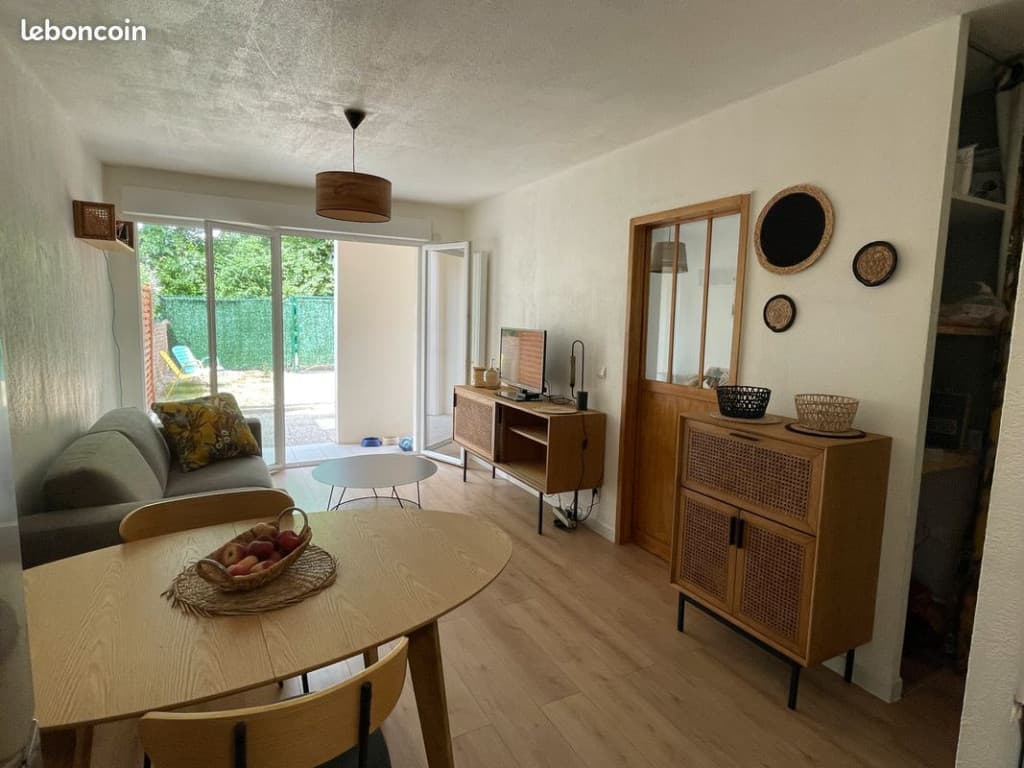 La Rochelle Périgny – T2 meublé (35 m²) avec Jardin, Cabane & Parking