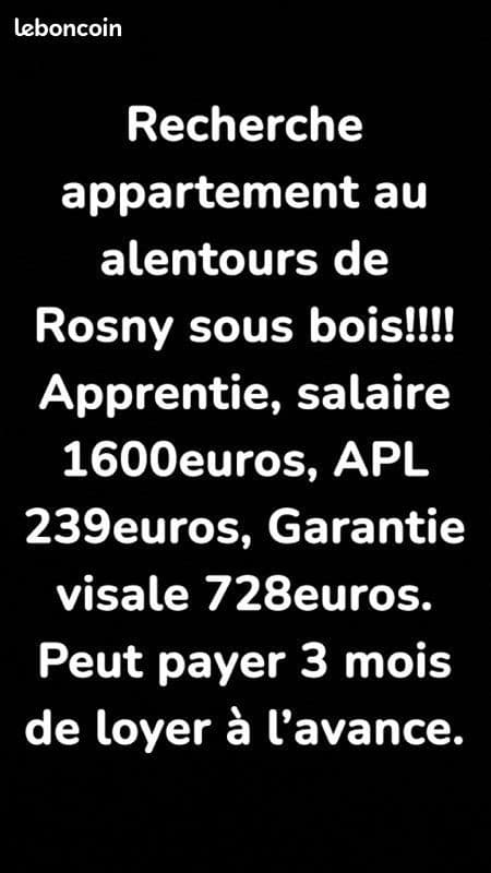 ÉTUDIANTE Recherche d’appartement 728