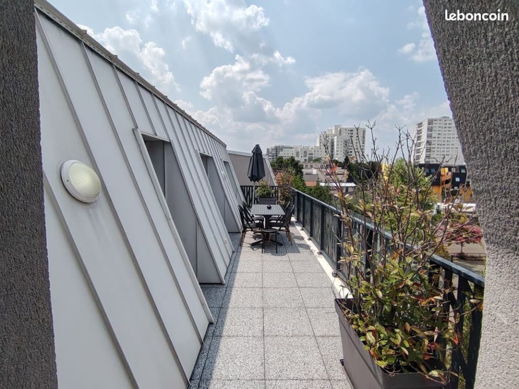 Appartement avec terasse meublé à louer - Alfortville