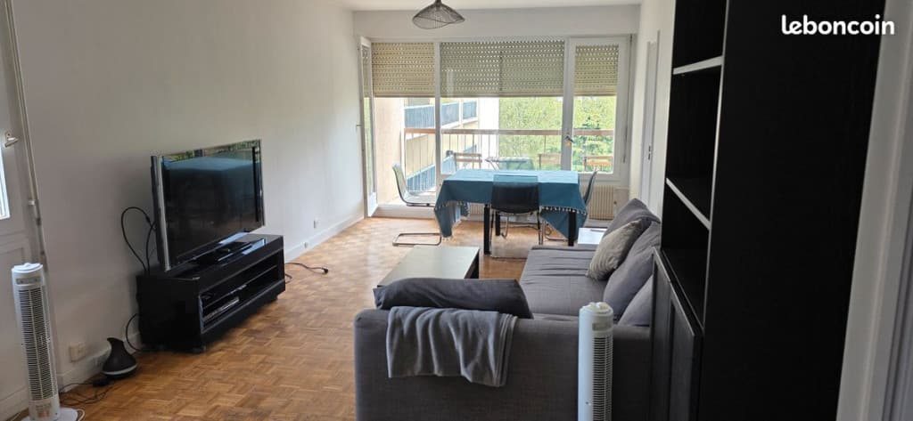 Superbe 2 pièces meublé de 50 m² avec 11 m² de balcon