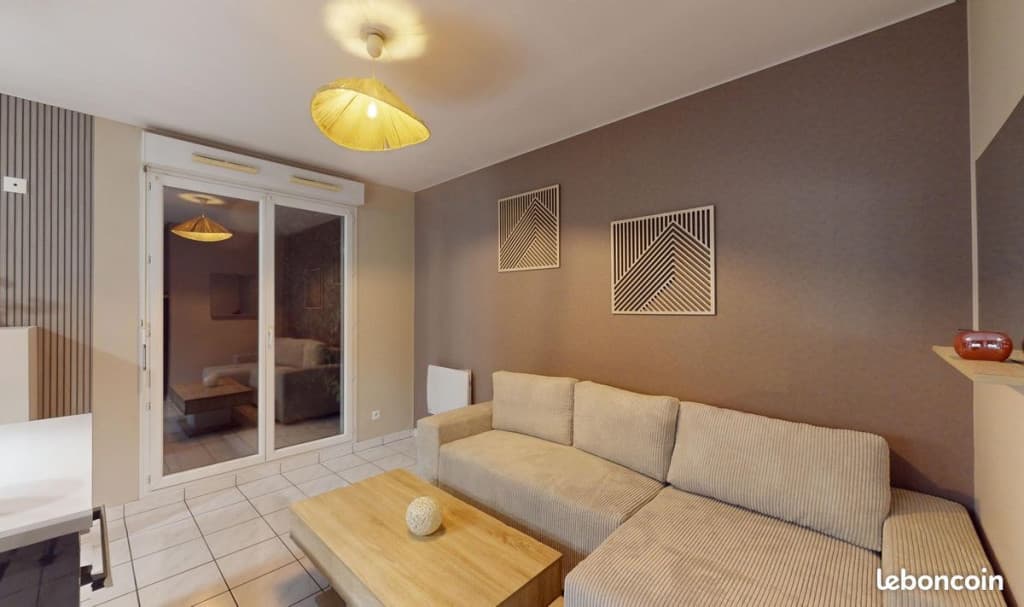 T1 bis meublé 22 m²