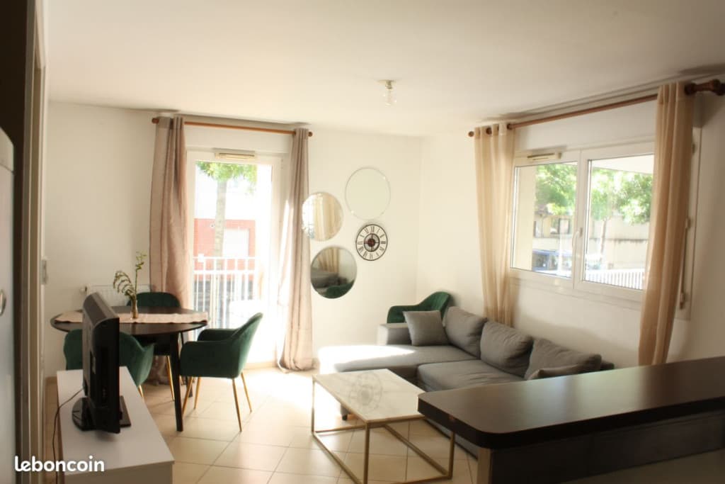 T3 de 61 m² meublé avec parking en sous-sol – Nanterre Ville