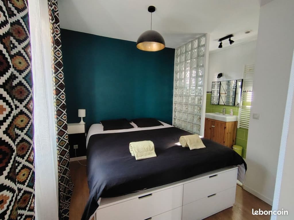 Appart T2 meublé calme et lumineux avec terrasse Nanterre-ville