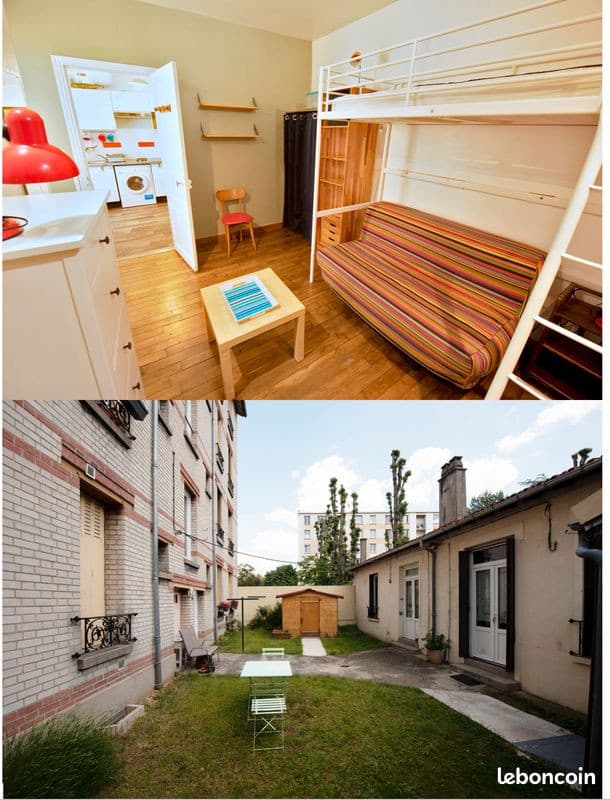 F2 appartement meublé equipé 23 M2 Maisons Alfort en TBE
