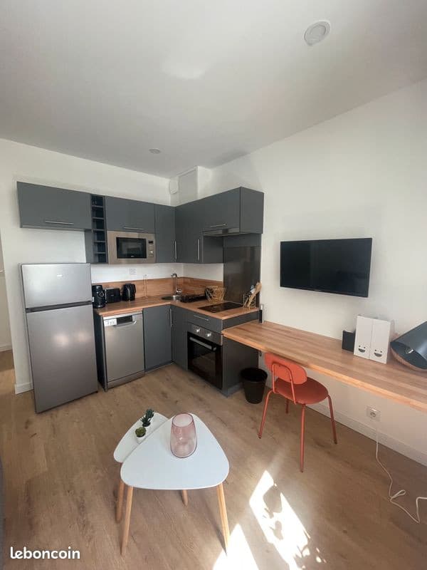 Studio meuble 16m2, sect cernay, 500 charges comprises