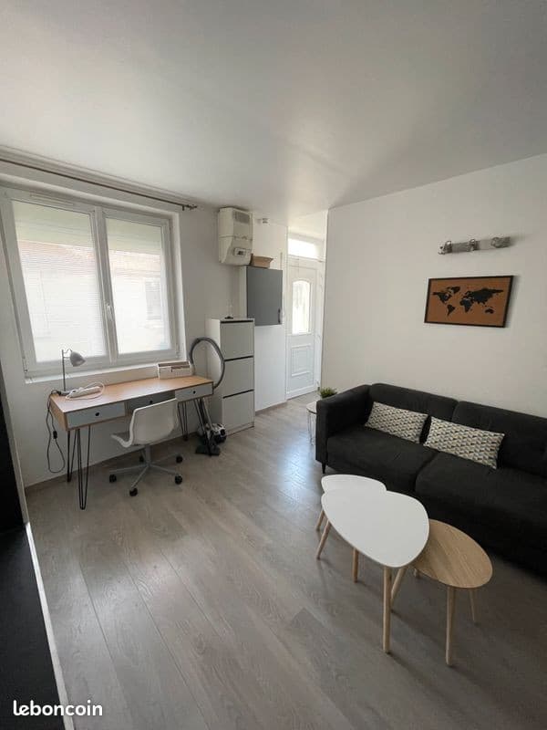 T2 meuble 28m2, sect cernay, 595 charges comprises