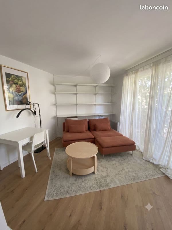 Appartement T2 meublé 34 m² avec balcon et parking - Lieusaint