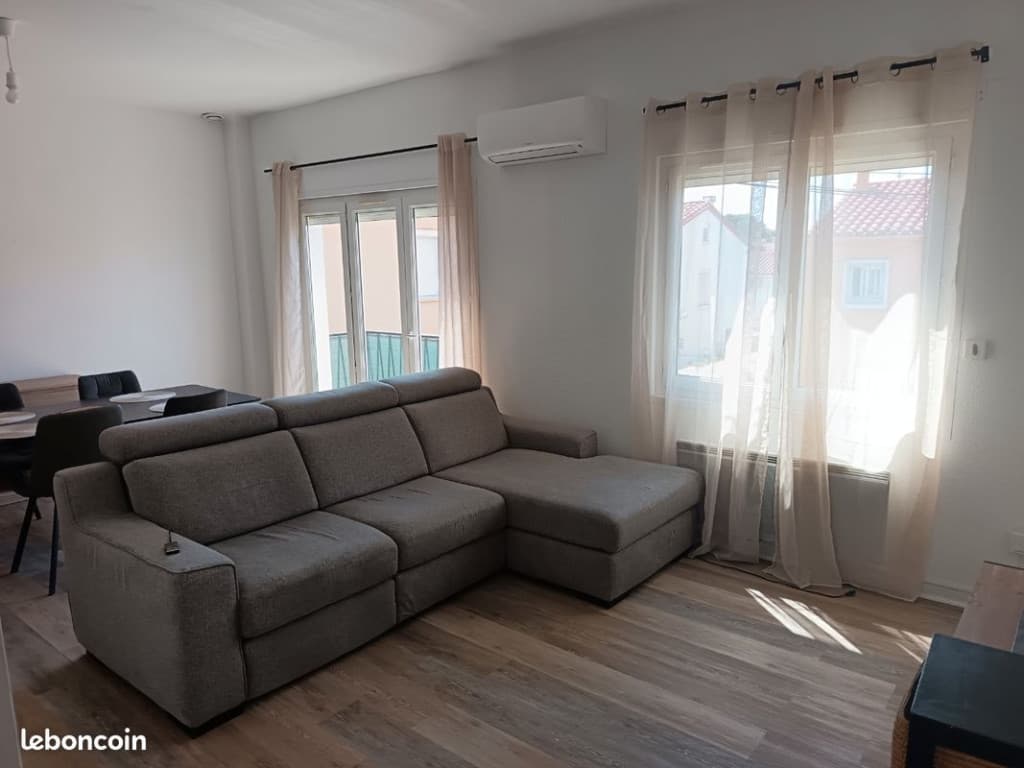 Appartement T3 meublé climatisé