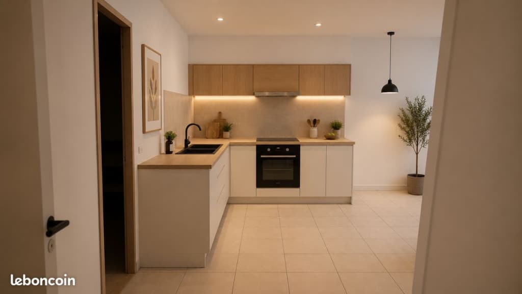 Appartement T2 de 70m² 750 charges comprises