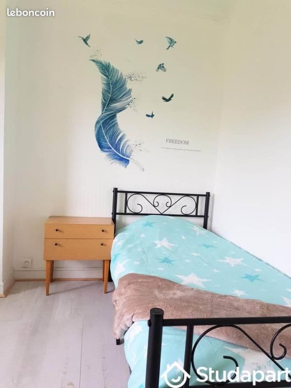 Chambre 1 pièce 10 m²