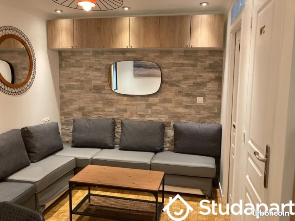 Chambre 1 pièce 12 m²